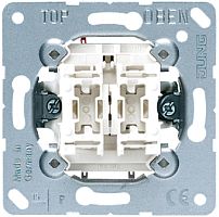Выключатель без накладки без рамки Jung CD500/LS990 2-кл. картинка